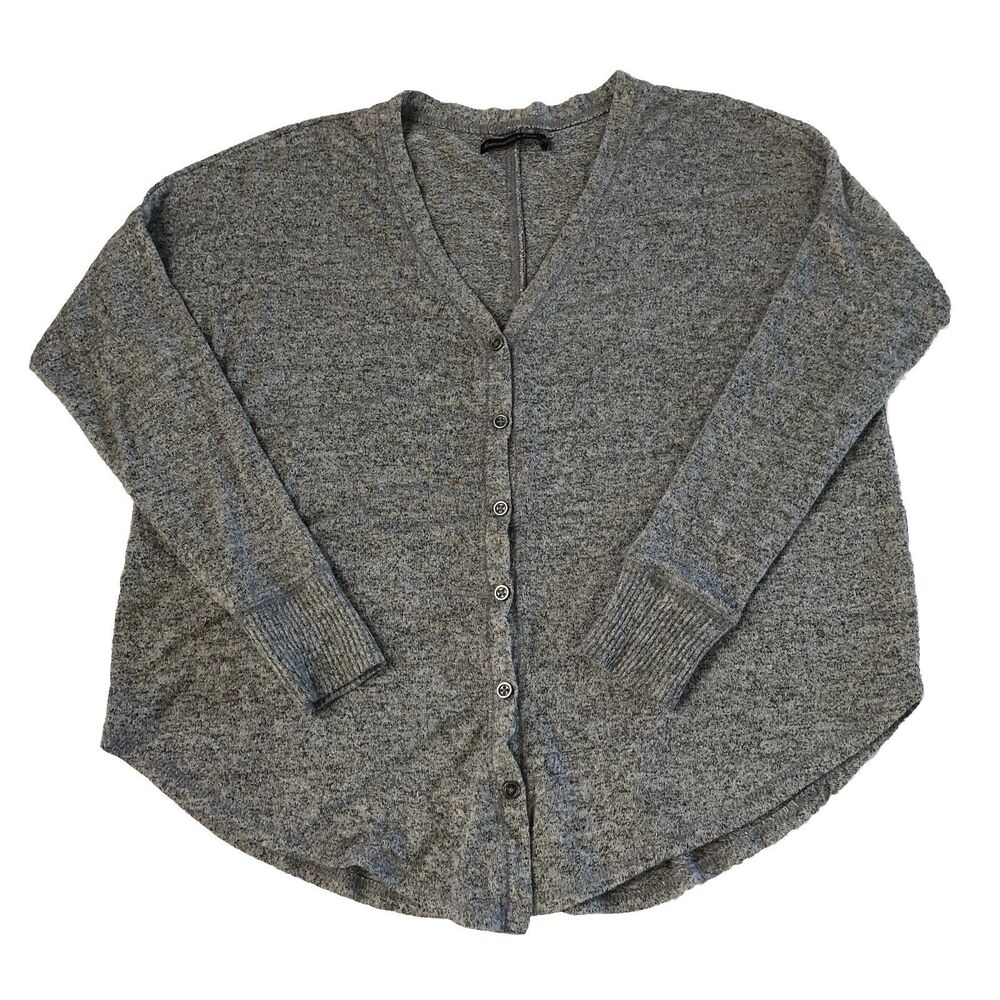 Abercrombie & Fitch Women’s Cardigan Button Up Sweater Gray Size Small